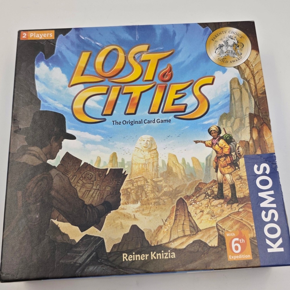 Lost Cities The Original Card Game 6th Expedition Kosmos 2 Player Strategy O3